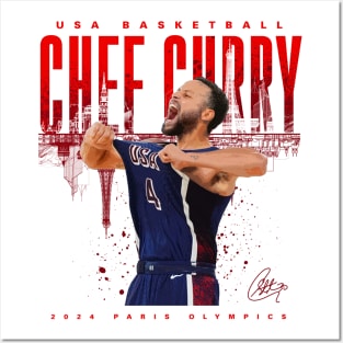 Steph Curry The Chef Posters and Art